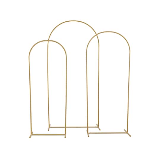 Michaels, Gold Metal Backdrop Arch Set by Celebrate It™ – Category: Curtains & Backdrops
